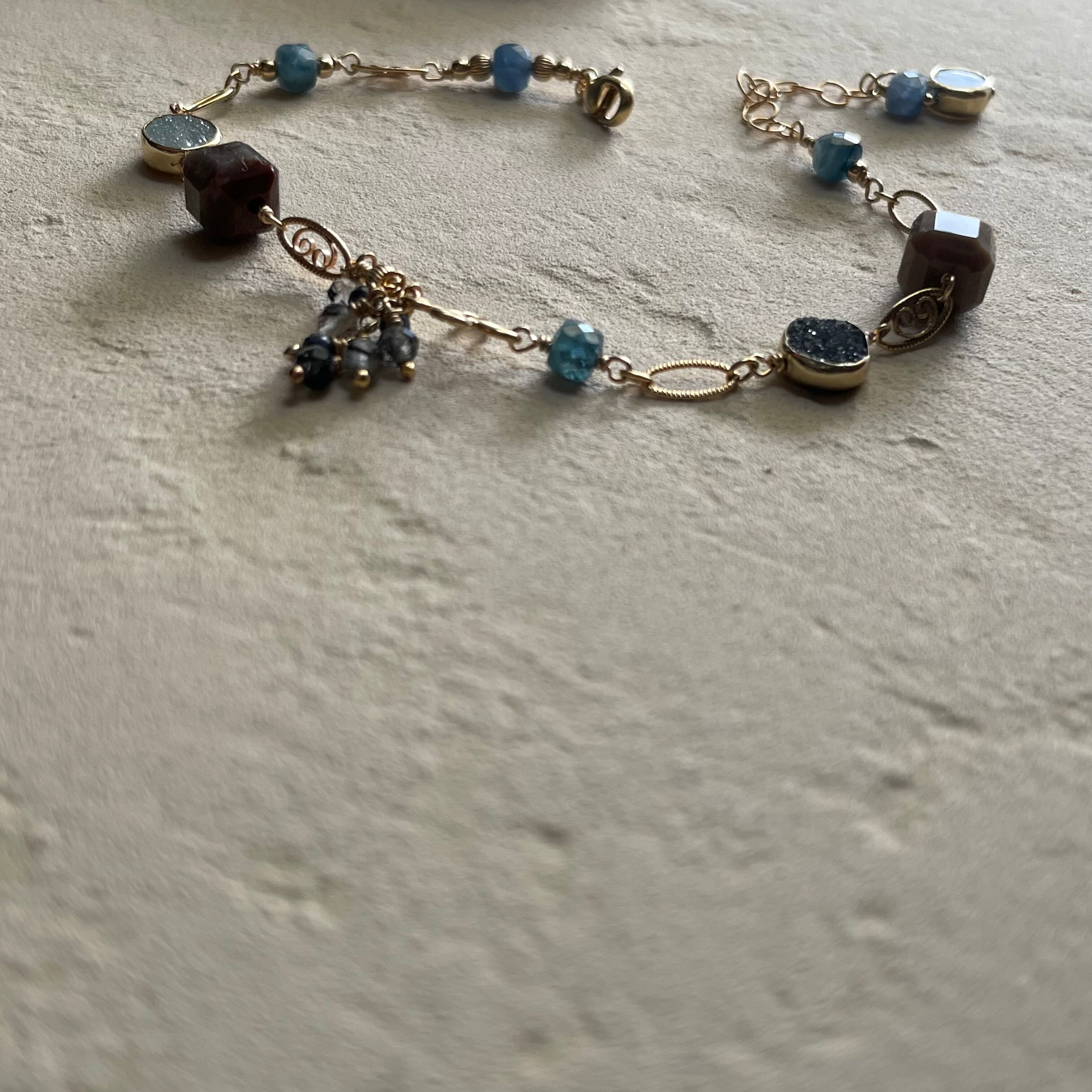 Bracelet ~Jewel ~/14K Goldfilled | and. the earth JEWELRY
