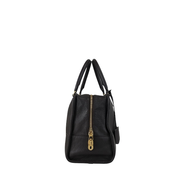 LOEWE ロエベ アマソナ36 ハンドバッグ ダークブラウン アナグラム レザー ボストンバッグ vintage ヴィンテージ オールド ihmrwb