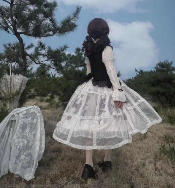 sweet tears」ジャンパースカートピンクSML クラロリ ゴスロリ