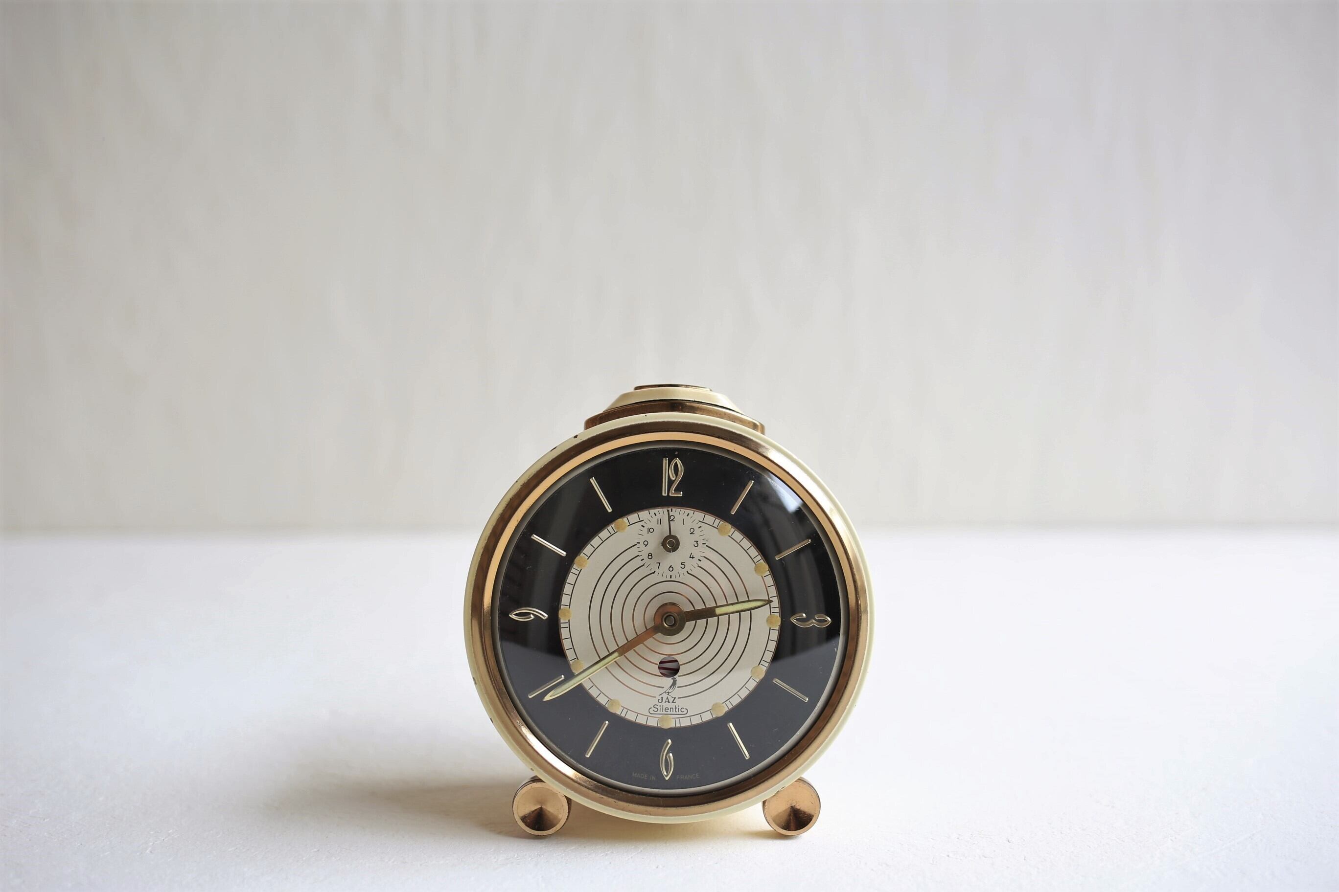 フランス アンティーク ヴィンテージ JAZ 目覚まし時計 『 Silentic』シリーズ N-03066
