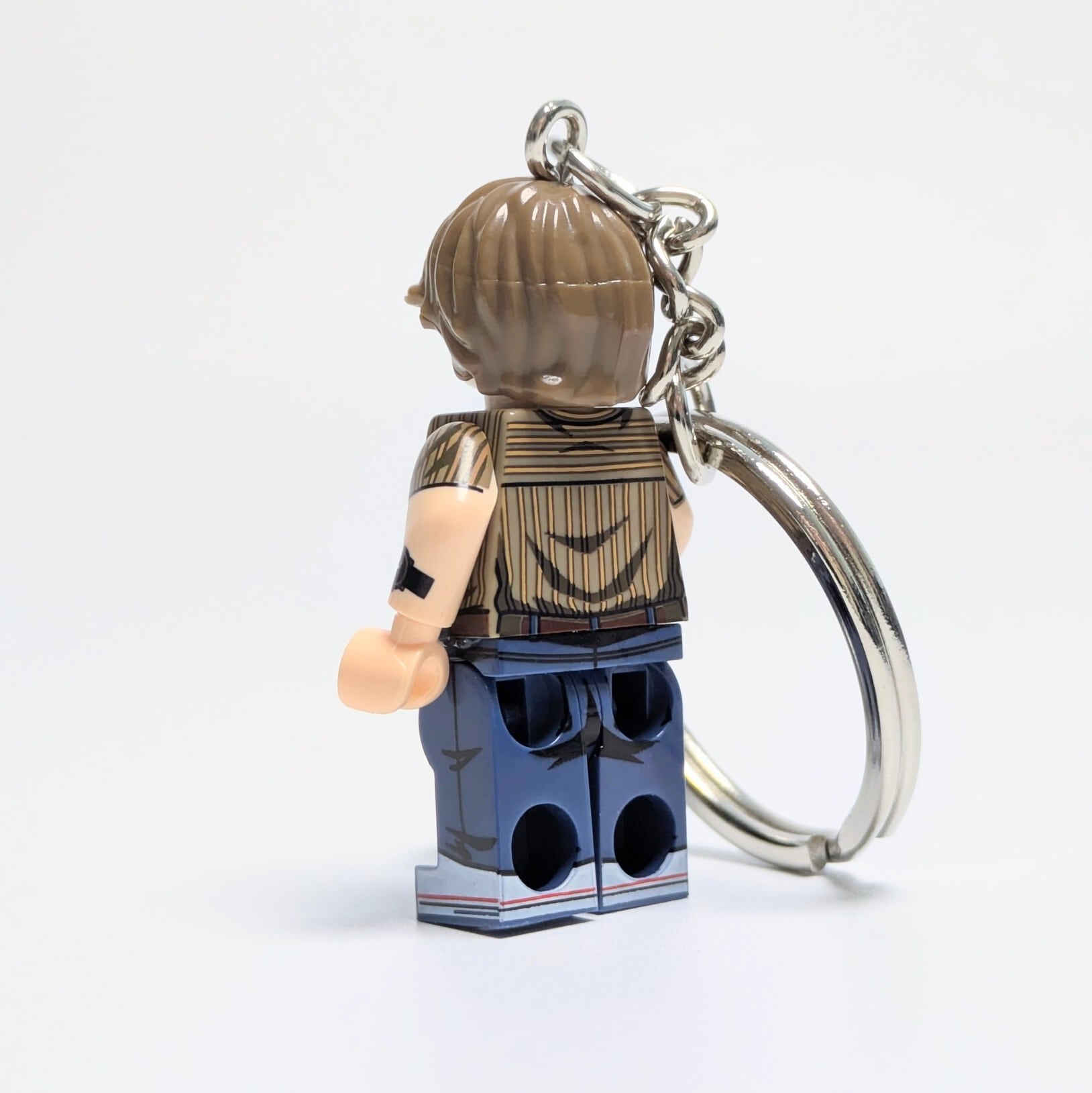 ★ブロックフィギュアキーホルダー★【 Stranger Things / ストレンジャーシングス 】 ジョナサン・バイヤーズ 〚アメリカン雑貨 アメトイ〛