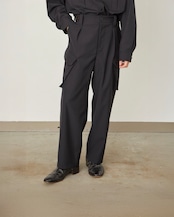 I'm here - UN(I)FORM : MILITARY PANTS / BLACK