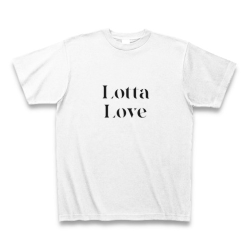 Lotta LoveTシャツ b