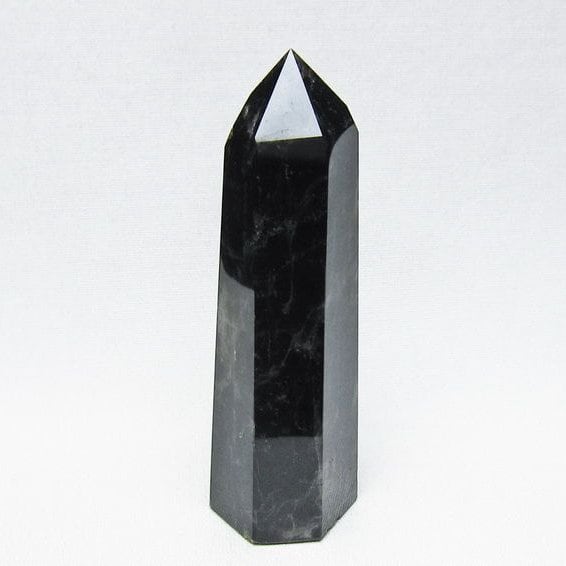 モリオン 六角柱 黒水晶 ポイント 置物 一点物 142-11233 | 天然石