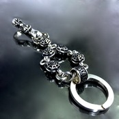 KEY CHAIN SPIDER WEB BALL(S) / キーチェーン・スパイダーウェブボールS