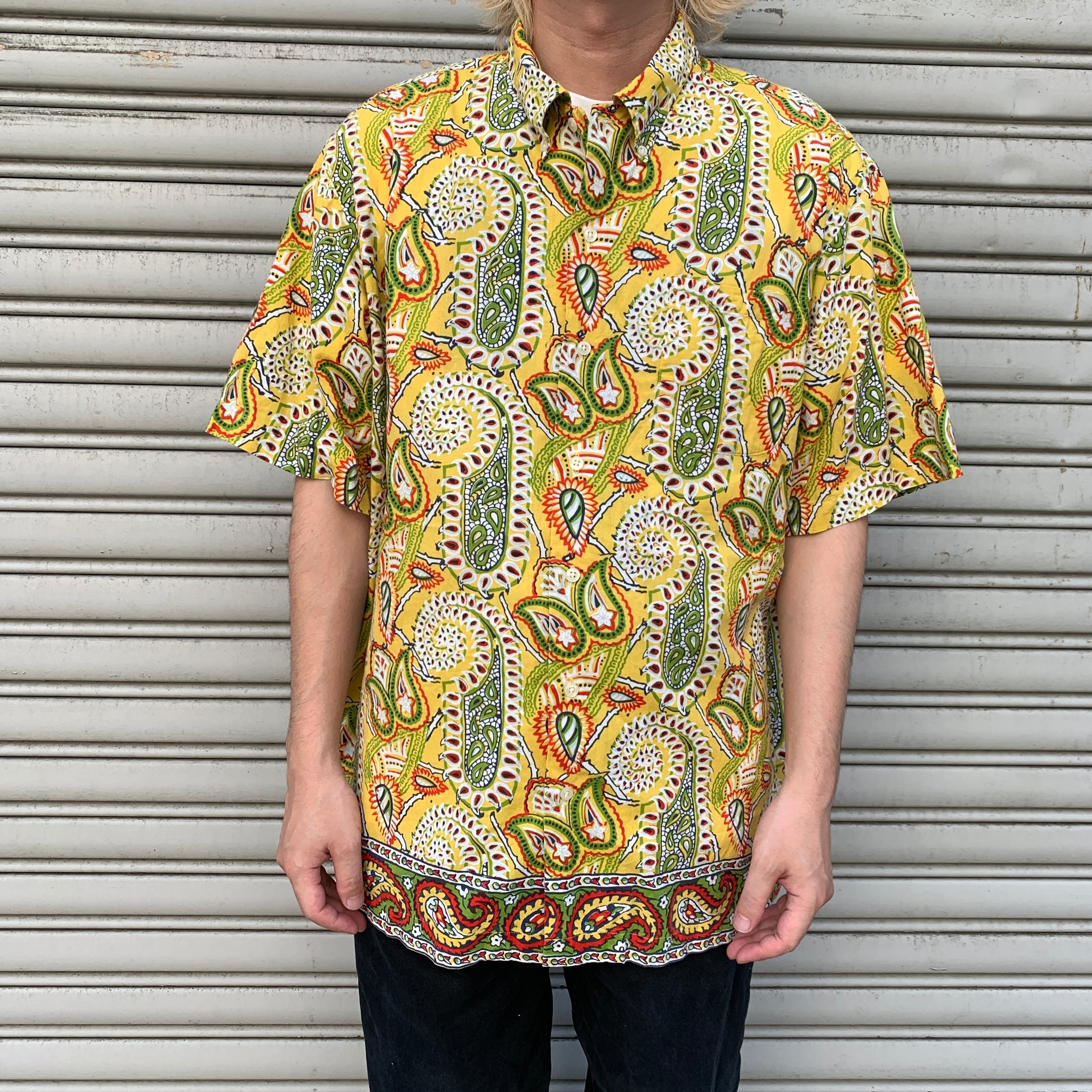Ralph Lauren アロハシャツ BOB CAMP L ペイズリー柄 半袖 | 古着屋 Uan