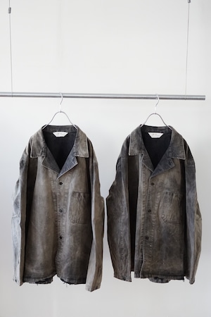 Ancellm  -HERRINGBONE WORK SHIRT- / ANC-SH114-A / アンセルム  ヘリンボーン ワークシャツ