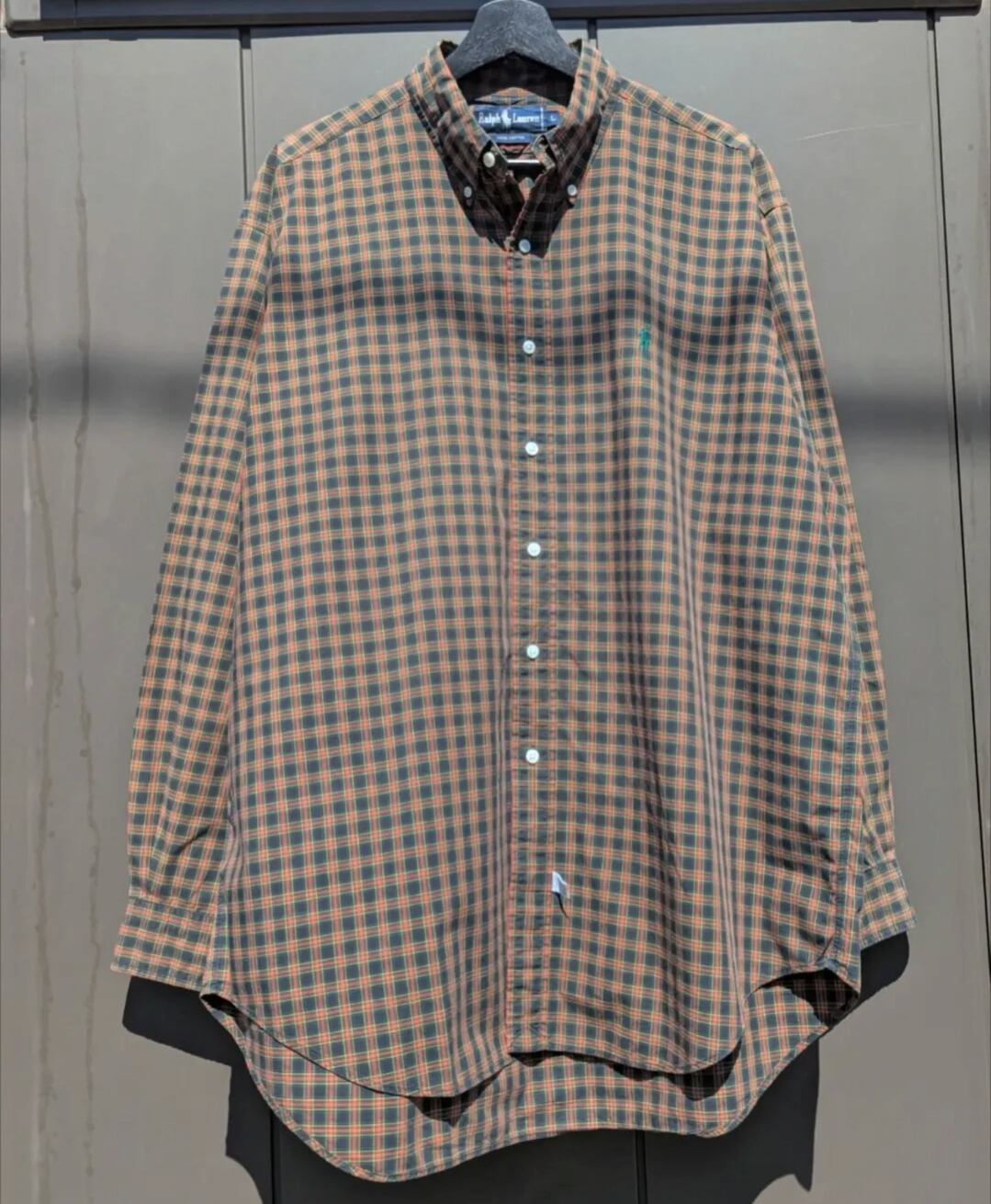 好配色!! ralph lauren b/d shirt 小岩店
