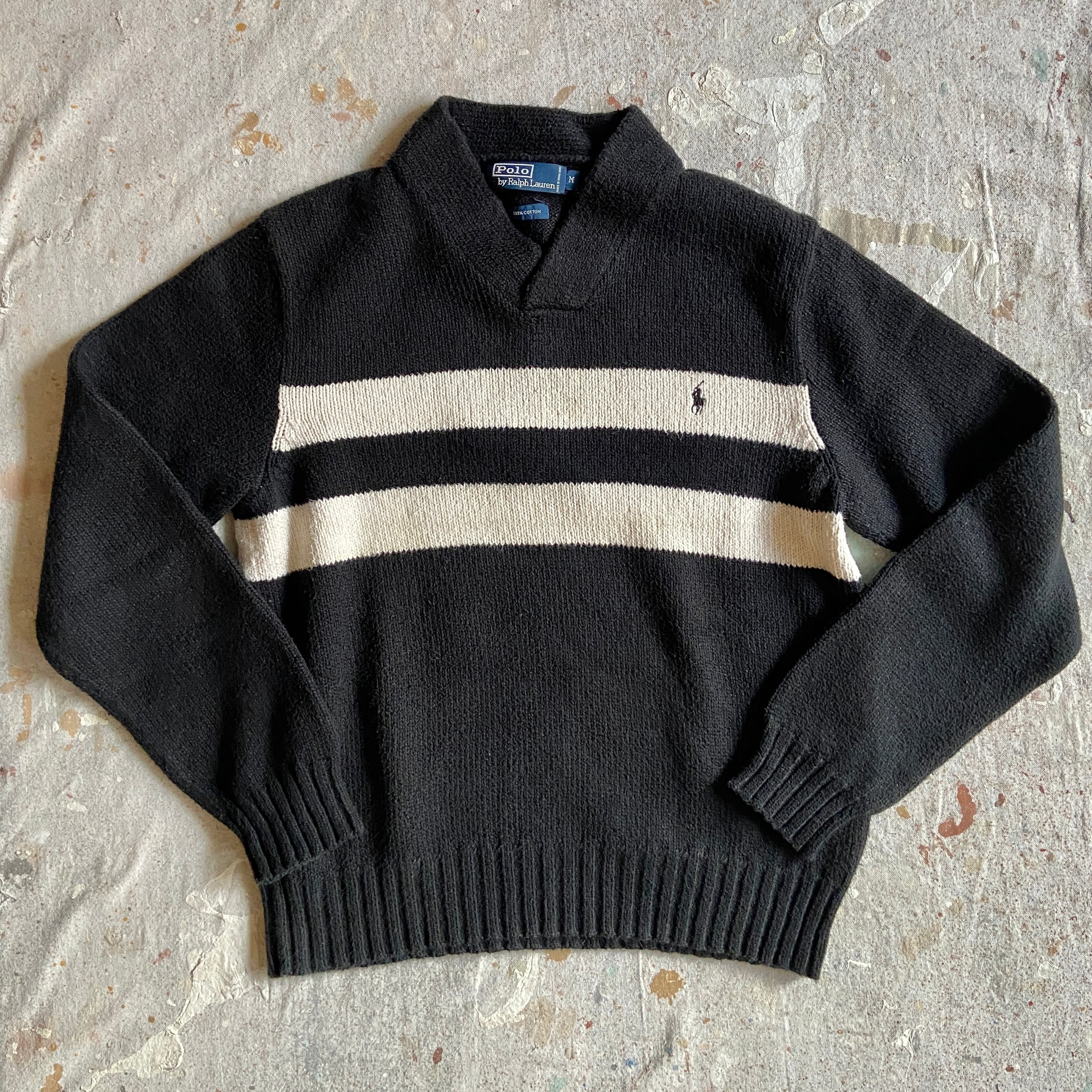 1990s  Polo Ralph Lauren  Knit Sweater  M  G002