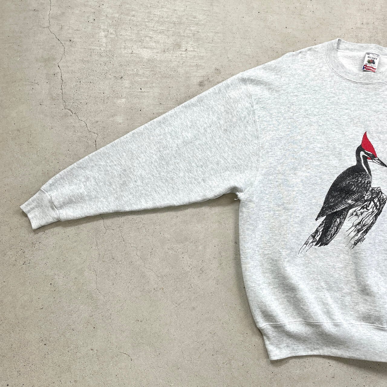 アニマル刺繍スウェット スウェット トレーナー トップス