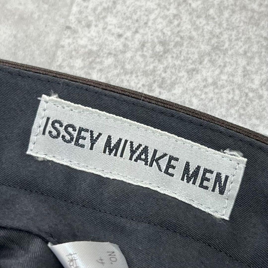 90s issey miyake ブラウンカラースラックス 90s イッセイミヤケ スラックス ブラウン パンツ issey miyake