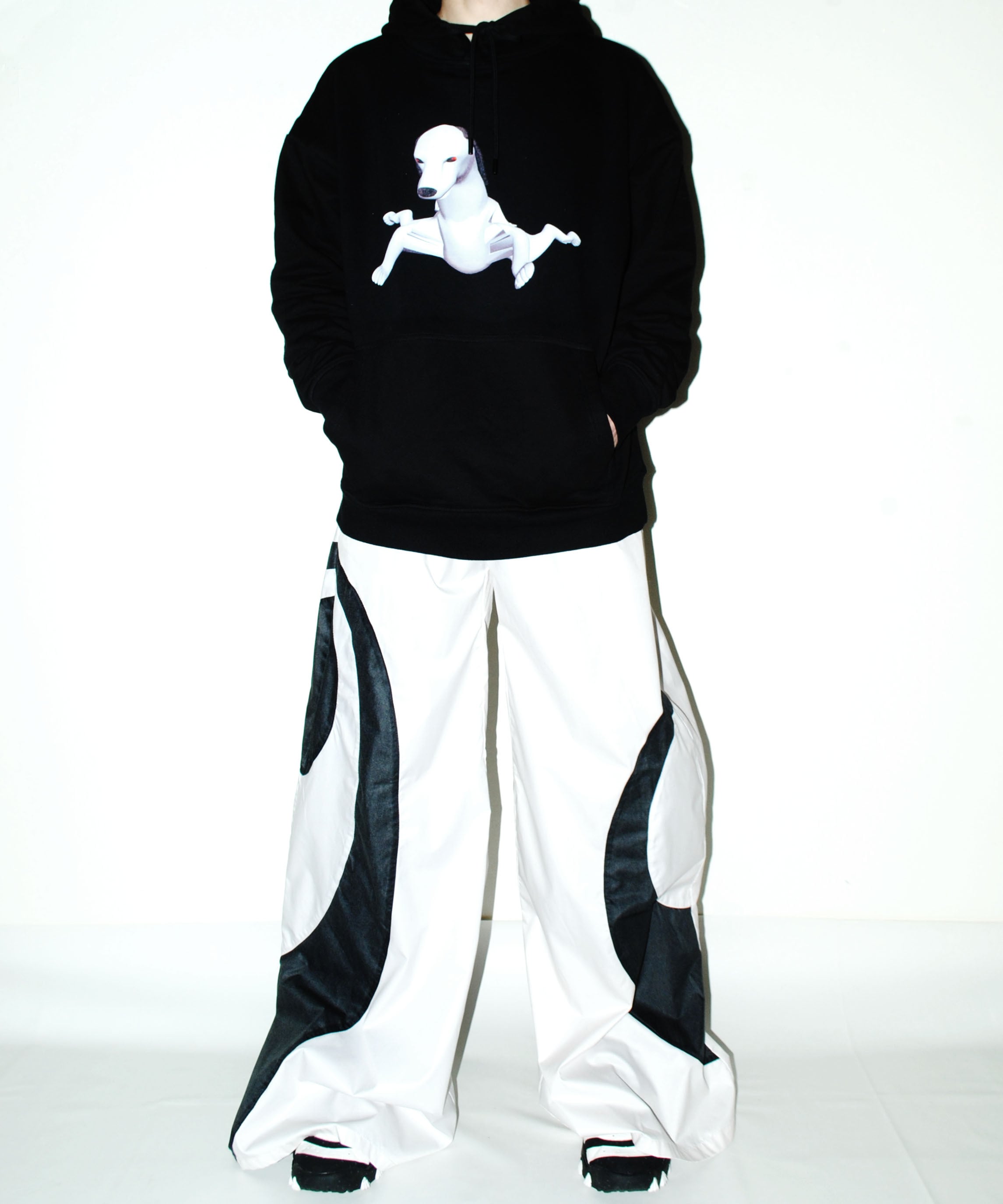 AMOK LONDON』 90-00s Rave design pants | excube.e_shop