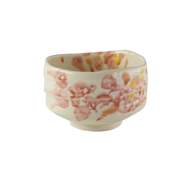 茶の湯碗　Flower