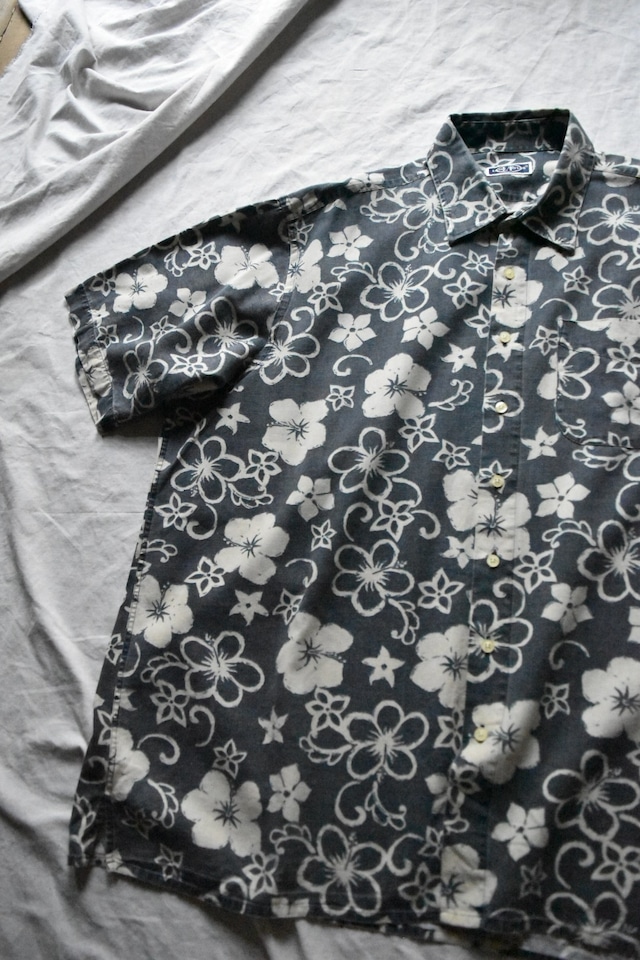 Cotton-Linen hawaiian shirt