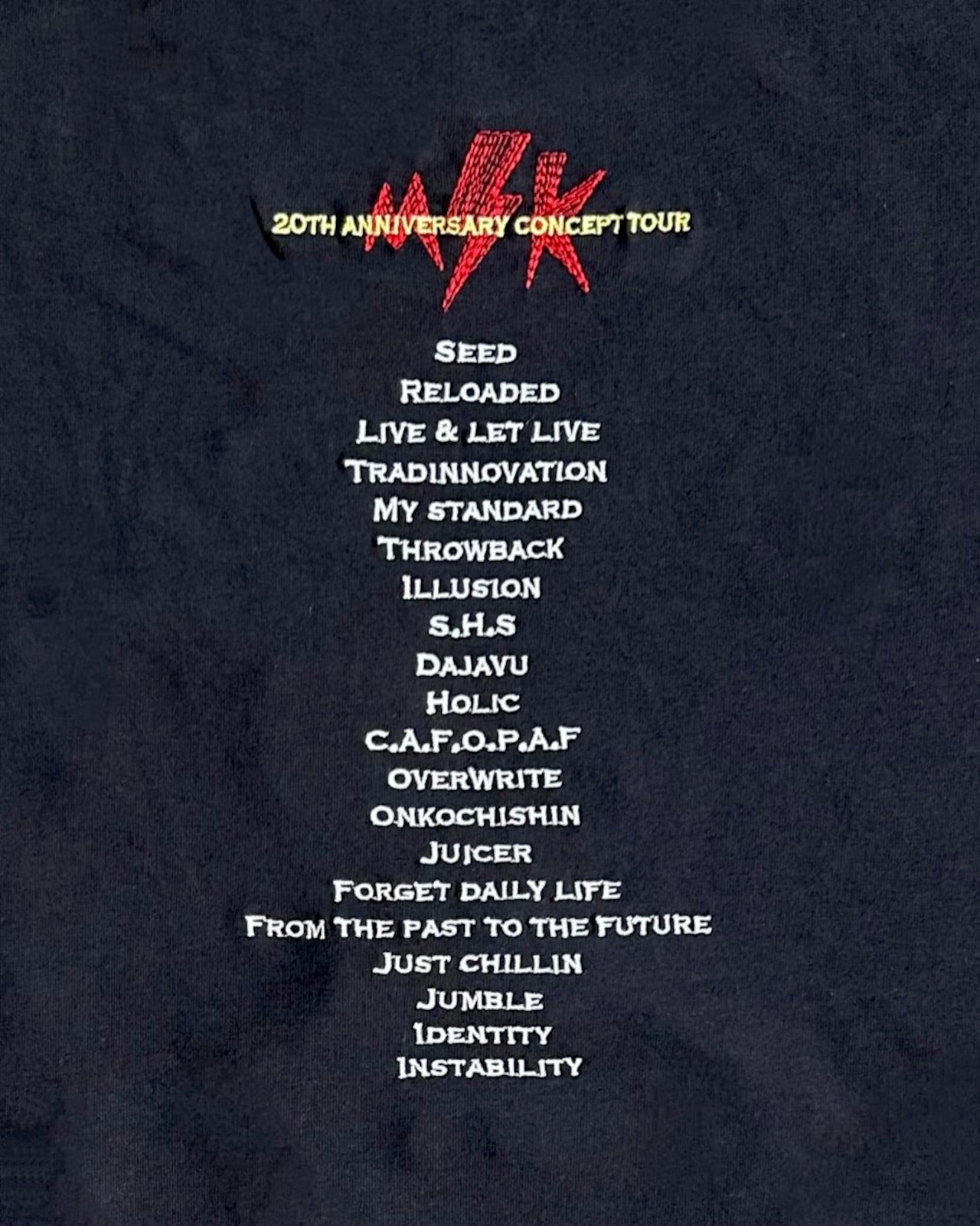 MK-C-HISTORY NOMAL #BLK