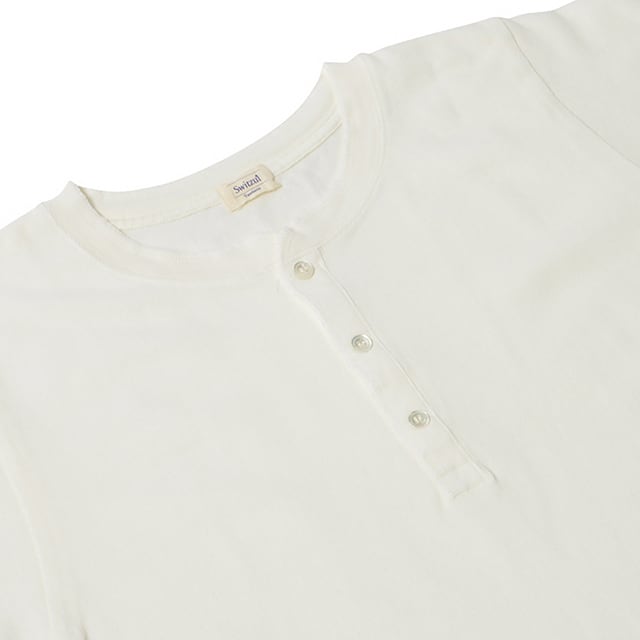 Men's 鹿の子ﾍﾝﾘｰﾈｯｸｼｬﾂ T004 | Switzul(スイッツル)和田メリヤス