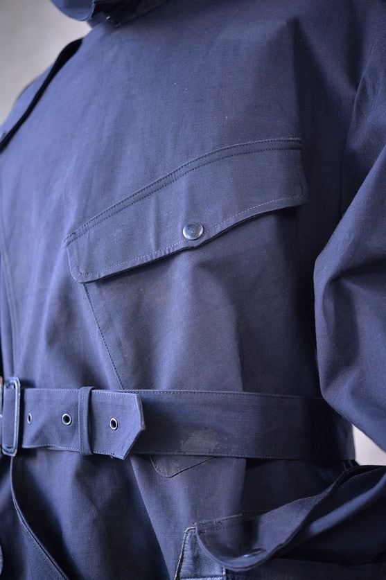 Vintage Dispatch riders coat black color. | EXTRA'S GARMENT SUPPLY