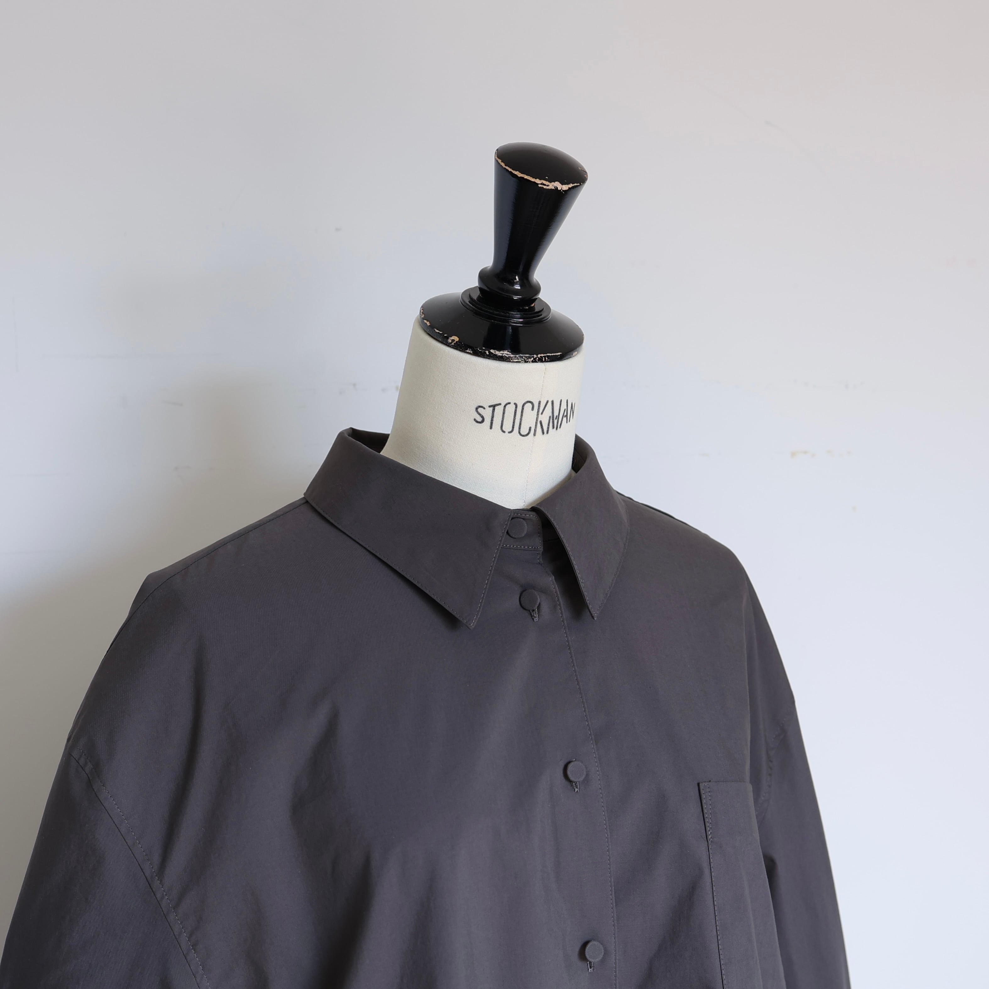 gypsohila★Tulle Frill Blouse(チャコールグレー) GPS-564 Tulle Frill Blouse 2 | gypsohila
