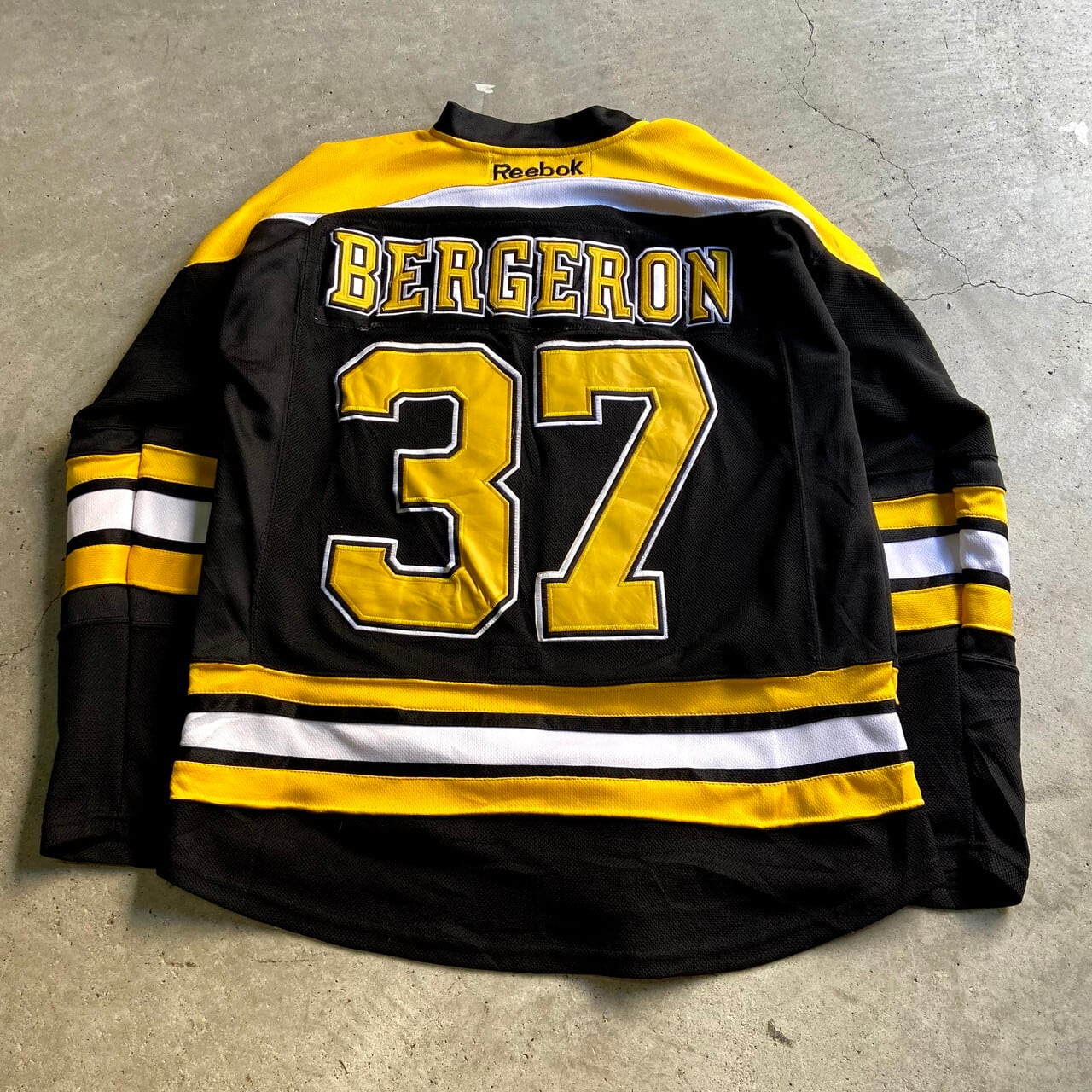 Reebok リーボックCCM NHL ボストン・ブルーインズ Boston Bruins ゲームシャツ ホッケーシャツ ユニフォーム メンズ48  XL相当 古着【ゲームシャツ】 | cave 古着屋【公式】古着通販サイト