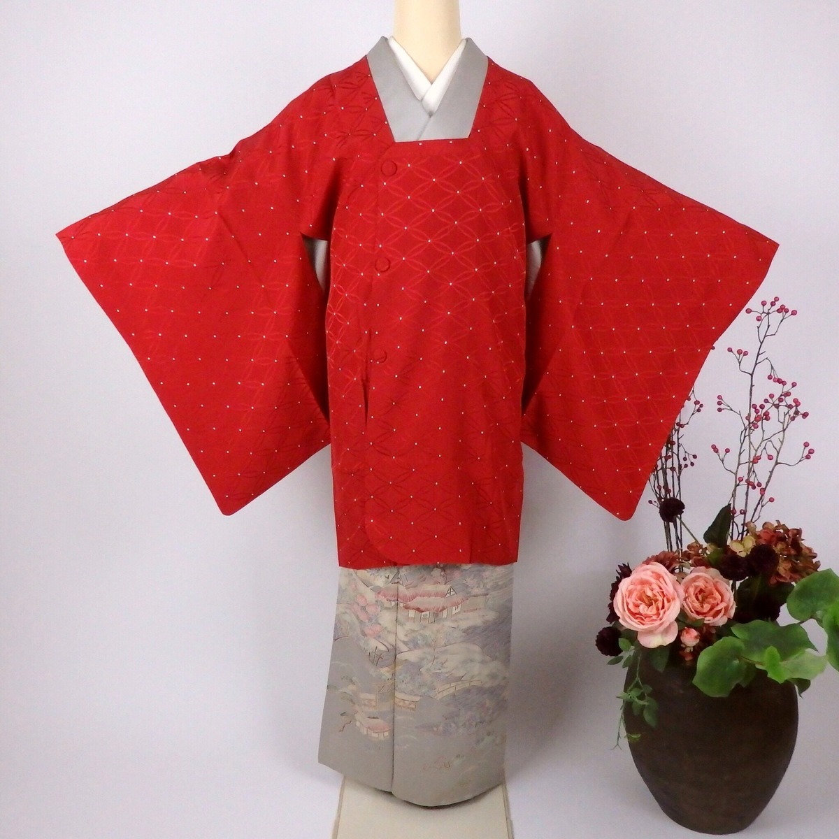 訪問着 美品 秀品 身丈163cm 裄丈64.5cm 正絹 【公式通販】 美