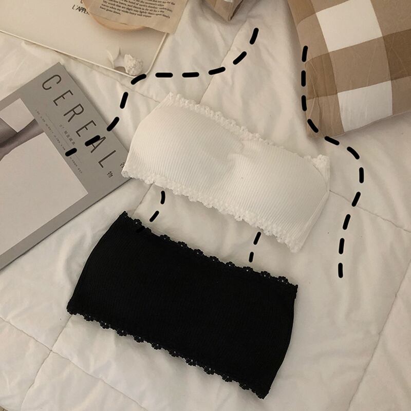 サマーストラップレスレーストップス ブラ リング 夏物 指輪 萌量不足57626653233