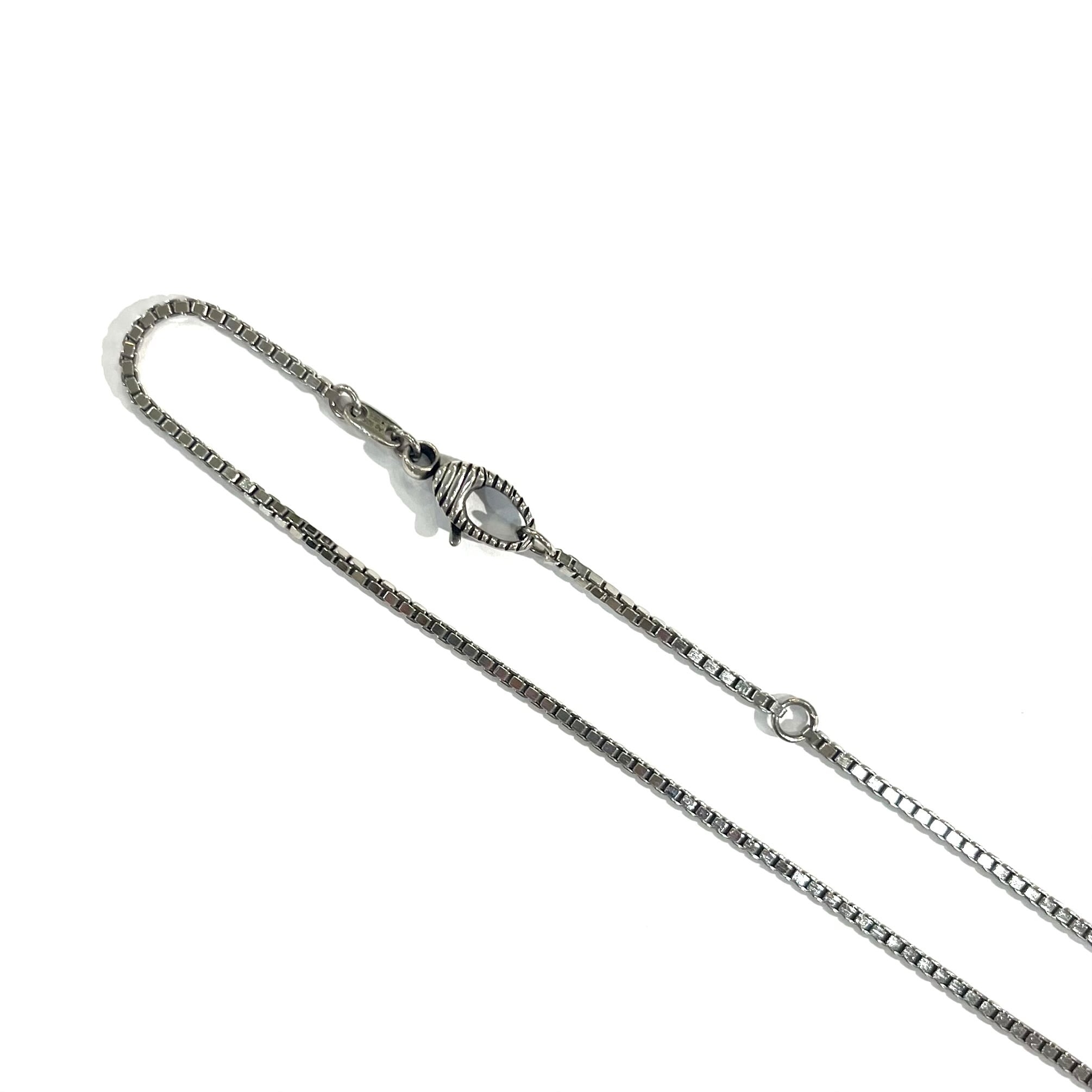 GUCCI グッチ　ベネチアンチェーンネックレス　シルバーネックレス グッチ GUCCI ネックレス シルバー ヴェネチアン チェーンネックレス