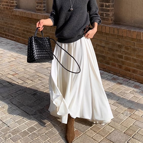 simple long skirt 13940