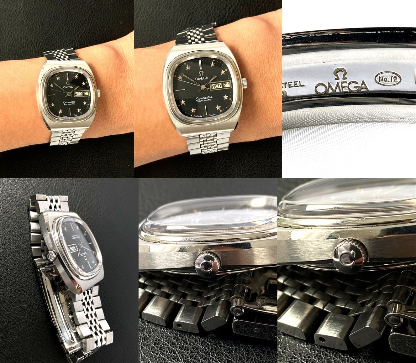 美品 動作良好 メンズ OMEGA オメガ シーマスター アンティーク 美品 レア 動作OK OMEGA オメガ シーマスター スターダイアル