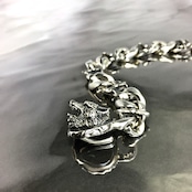 WOLF&GARGOYLES #1 CHAIN BRACELET / ウルフ&ガーゴイル #1 チェーンコンビブレスレット