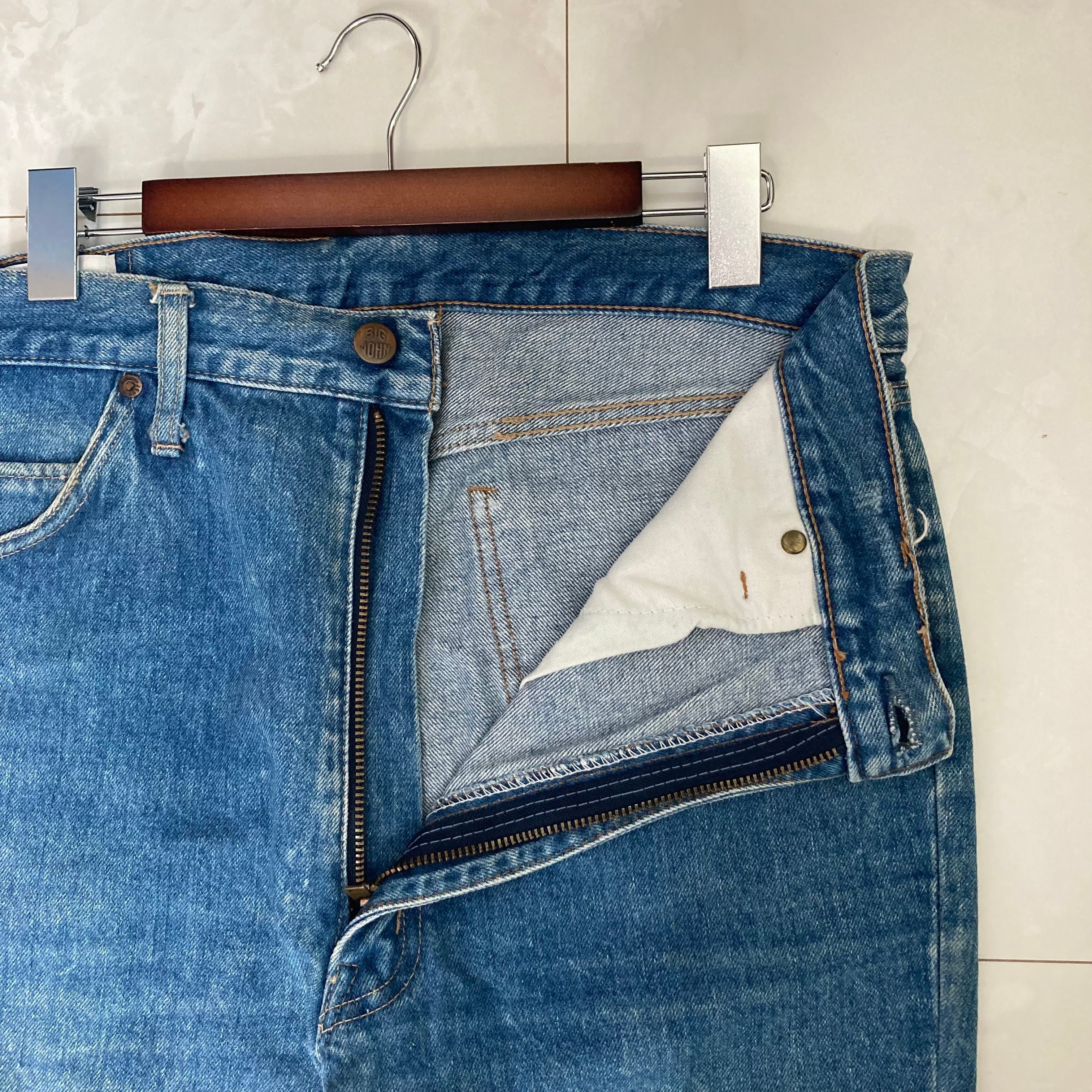 W34×L30】BIG JOHN デニムパンツ ブランドタグ | 古着屋OLDGREEN