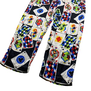 GIANNI VERSACE cards pattern silk sleeping set-up