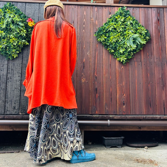 フラワー柄2wayスカート