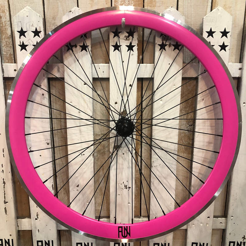 FUN ライダーズカフェ カメレオンホイール フロント ピスト FUN