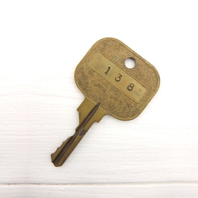 CURTIS アンティークキー ビンテージ 真鍮製 antique key 鍵