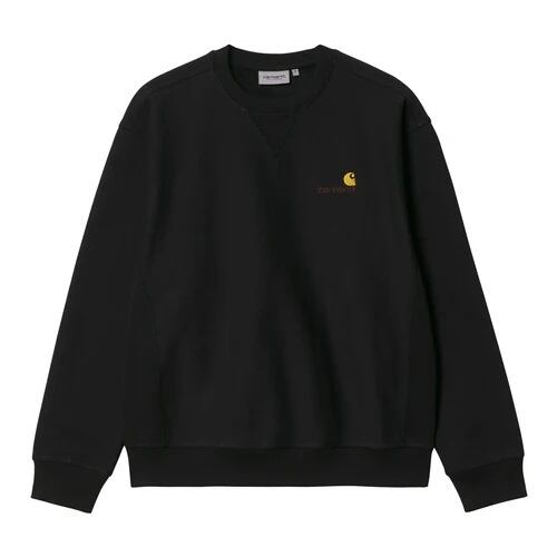 CARHARTT (カーハート) ー AMERICAN SCRIPT SWEAT (アメリカンスクリプトスウェットシャツ) Black I025475