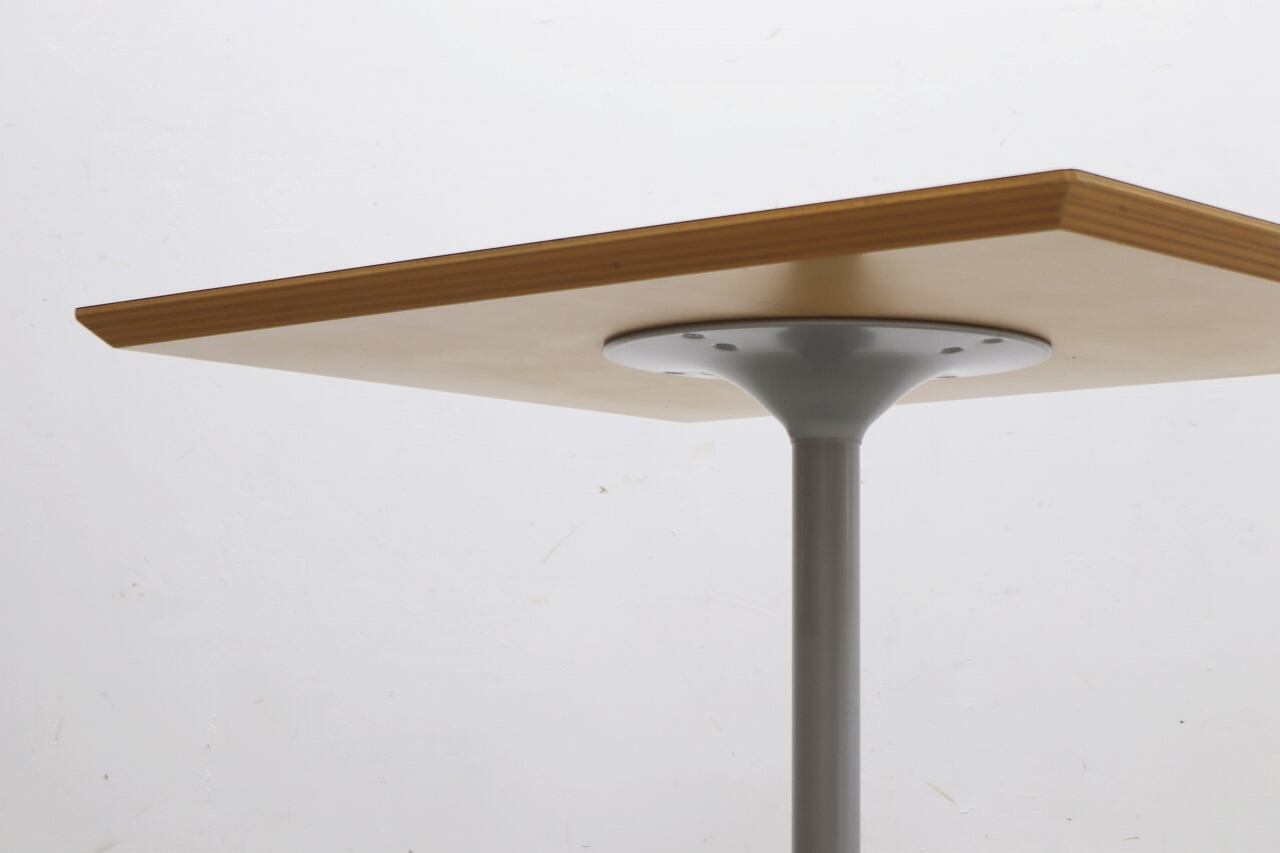 在庫2台 D&Department カフェテーブル ホワイト ナチュラル