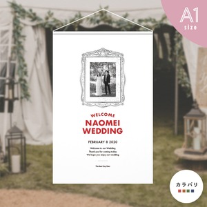 WEDDINGタペストリー　photo／【 S 】