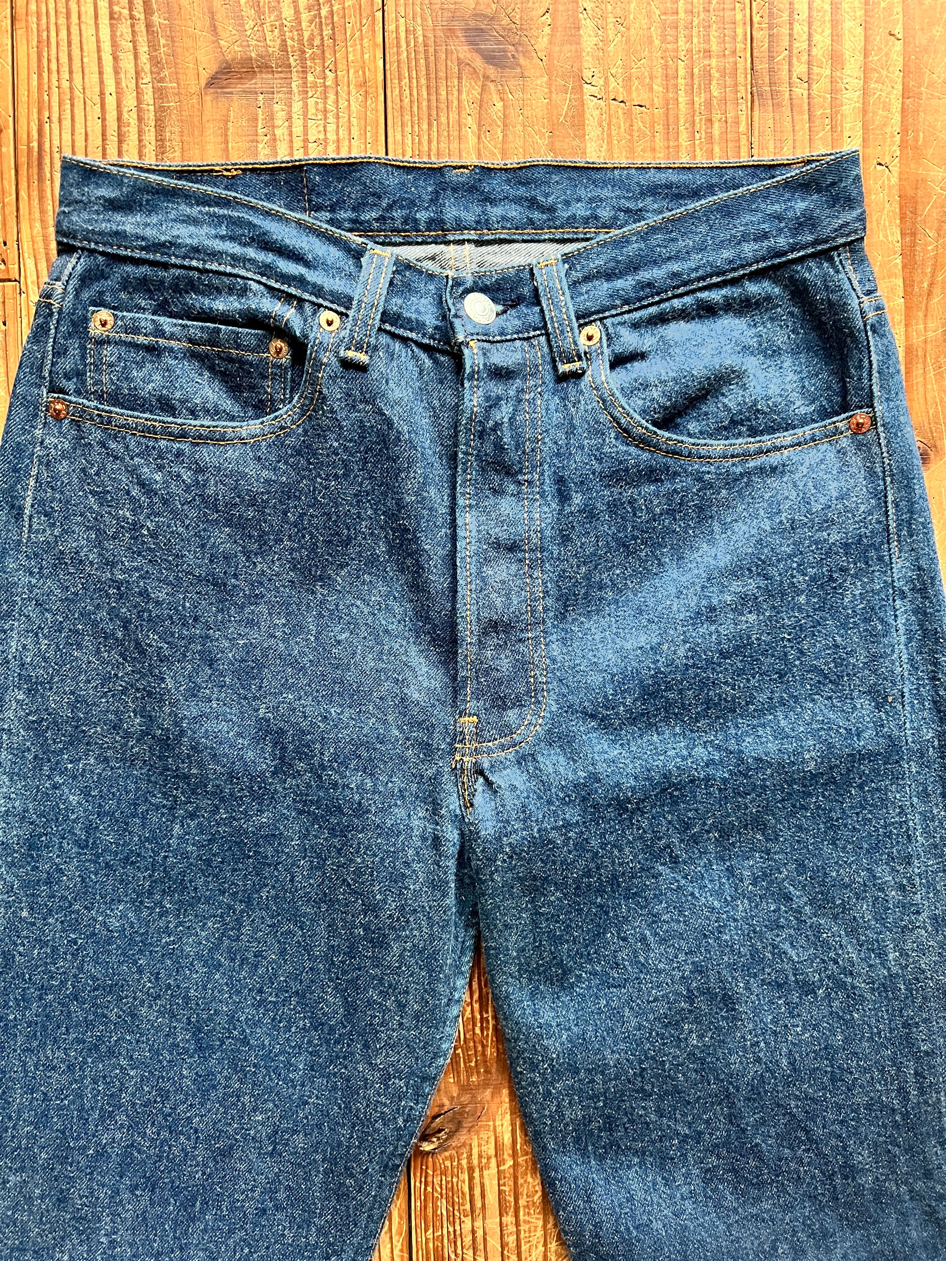 80's Levi's 501 デニムパンツ 濃紺 表記(32ｘ34) USA製
