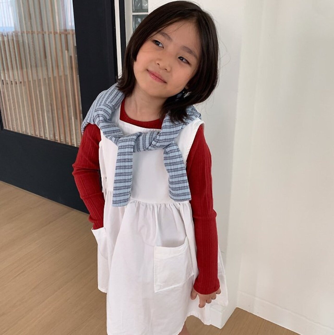 韓国子供服 / 26Autumn / cantuccistudio / ジャスワンピ―ス / 秋服 *XS~XL*