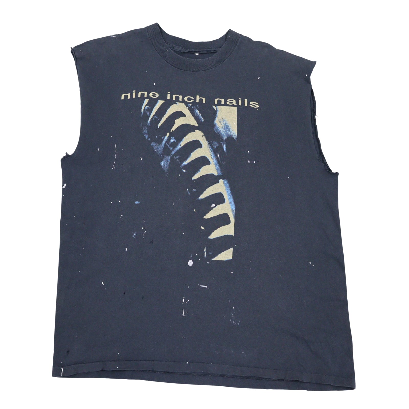 nine inch nails nom i'm nothing cut off fitsXL | 古着屋olfe. nine inch nails nom i'm nothing cut off fitsXL | 古着屋olfe.