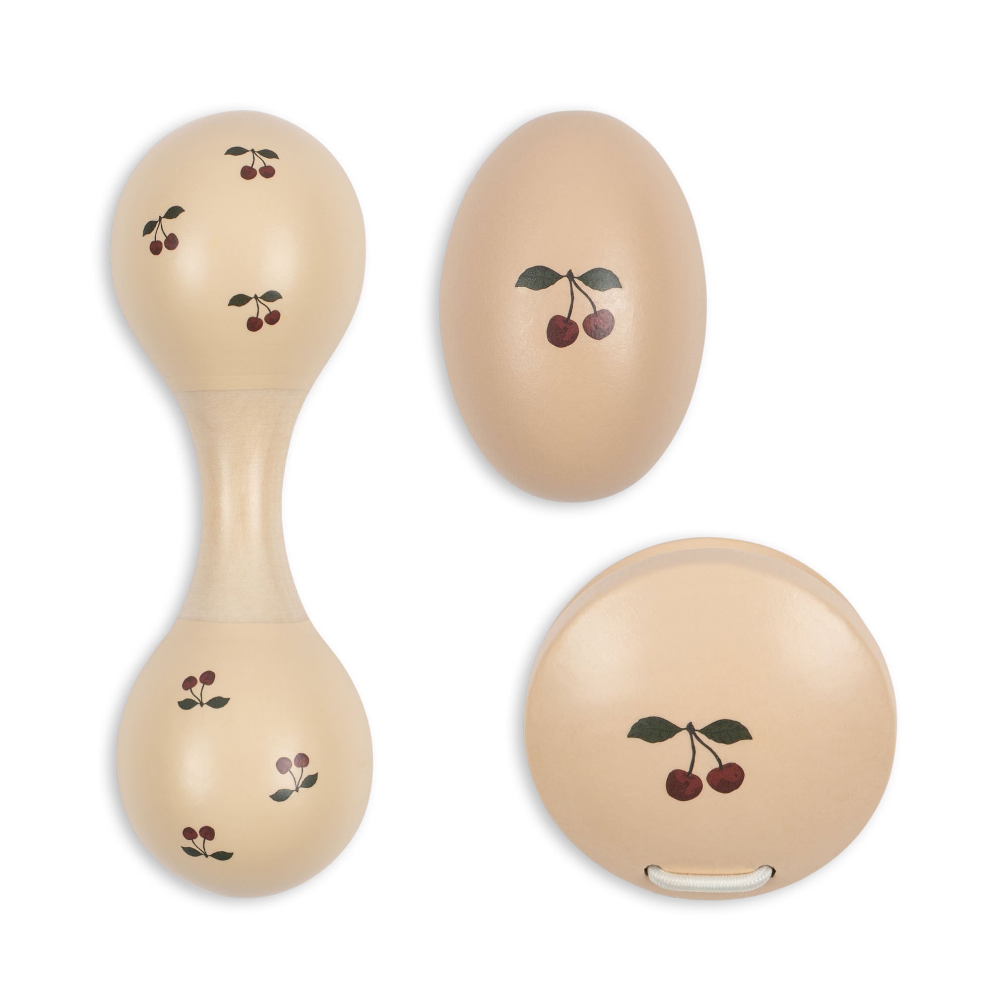 WOODEN MUSIC SET CHERRY FSC【Konges Sloejd コンゲススロイド