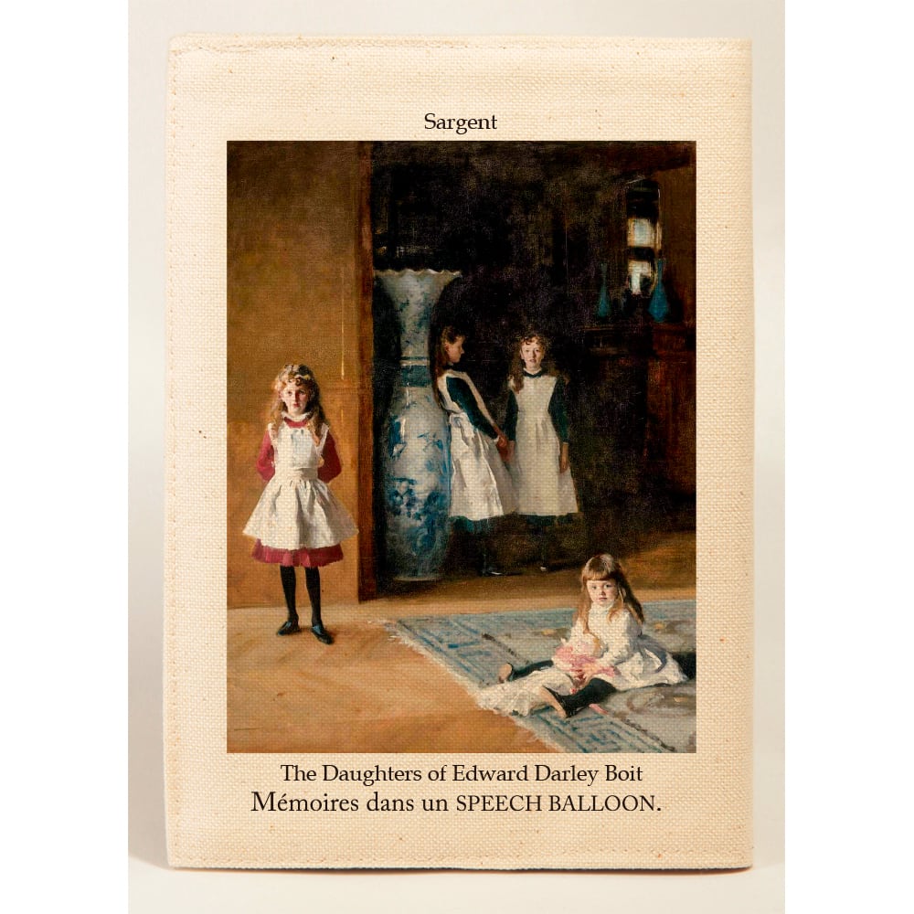 サージェント 第2弾 スピーチバルーンブックカバー John Singer