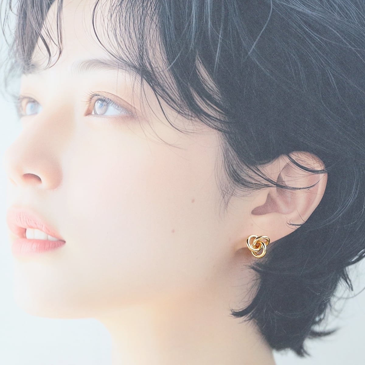 トリニティ 結びのピアス｜イヤリング変更可｜アレルギー対応 | Bear's
