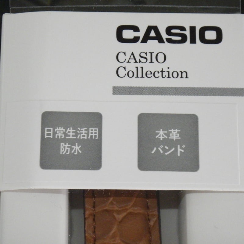 カシオ スタンダード MTP-1175E-9AJH 針 日常生活防水 本革バンド