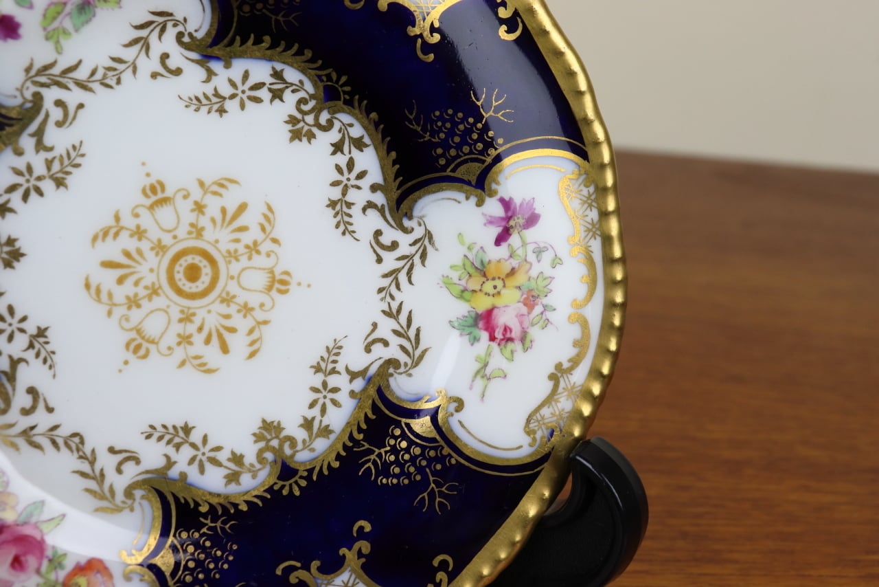 レア コールポート 花瓶 アンティーク つぎたさ