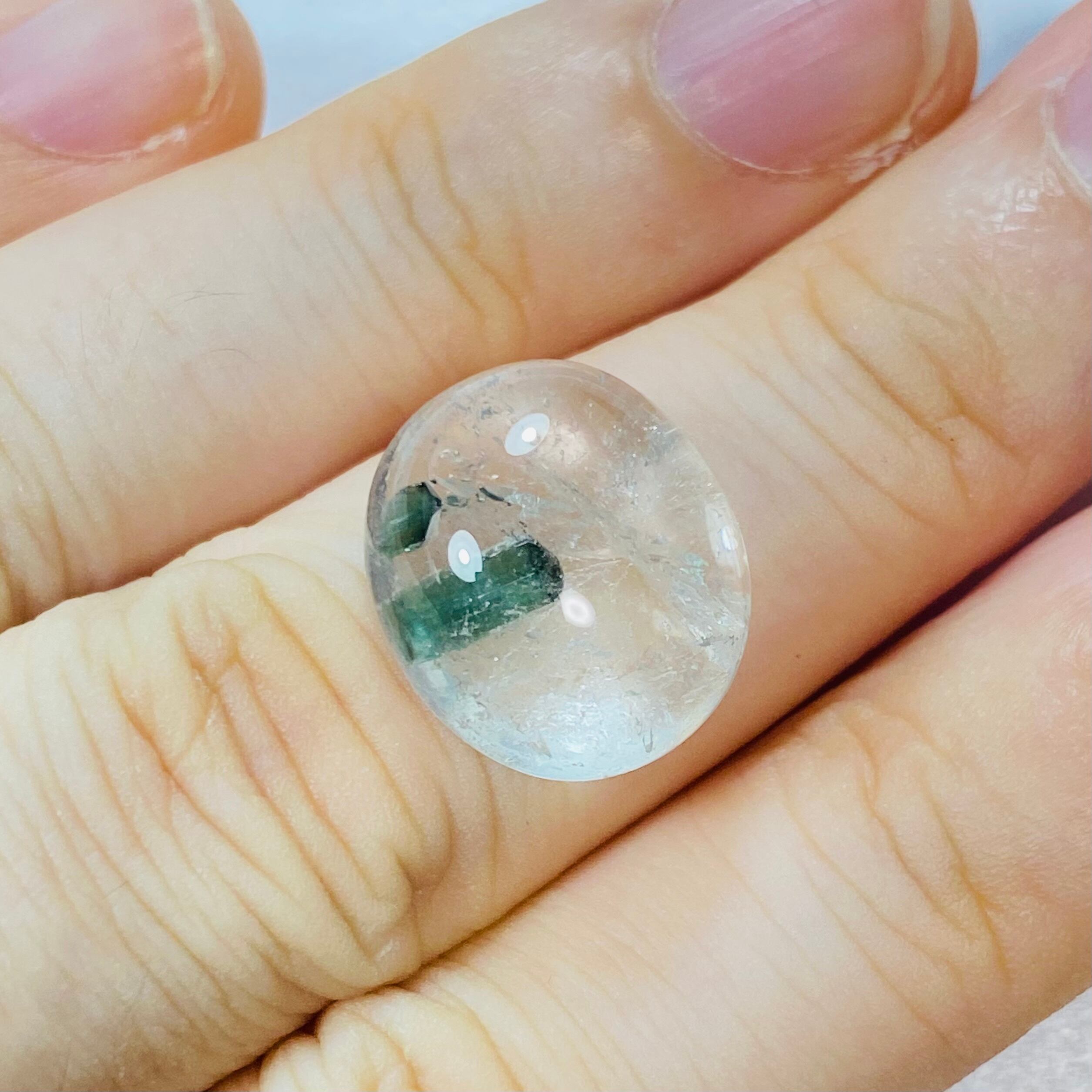 2兄弟 トルマリンインクオーツ