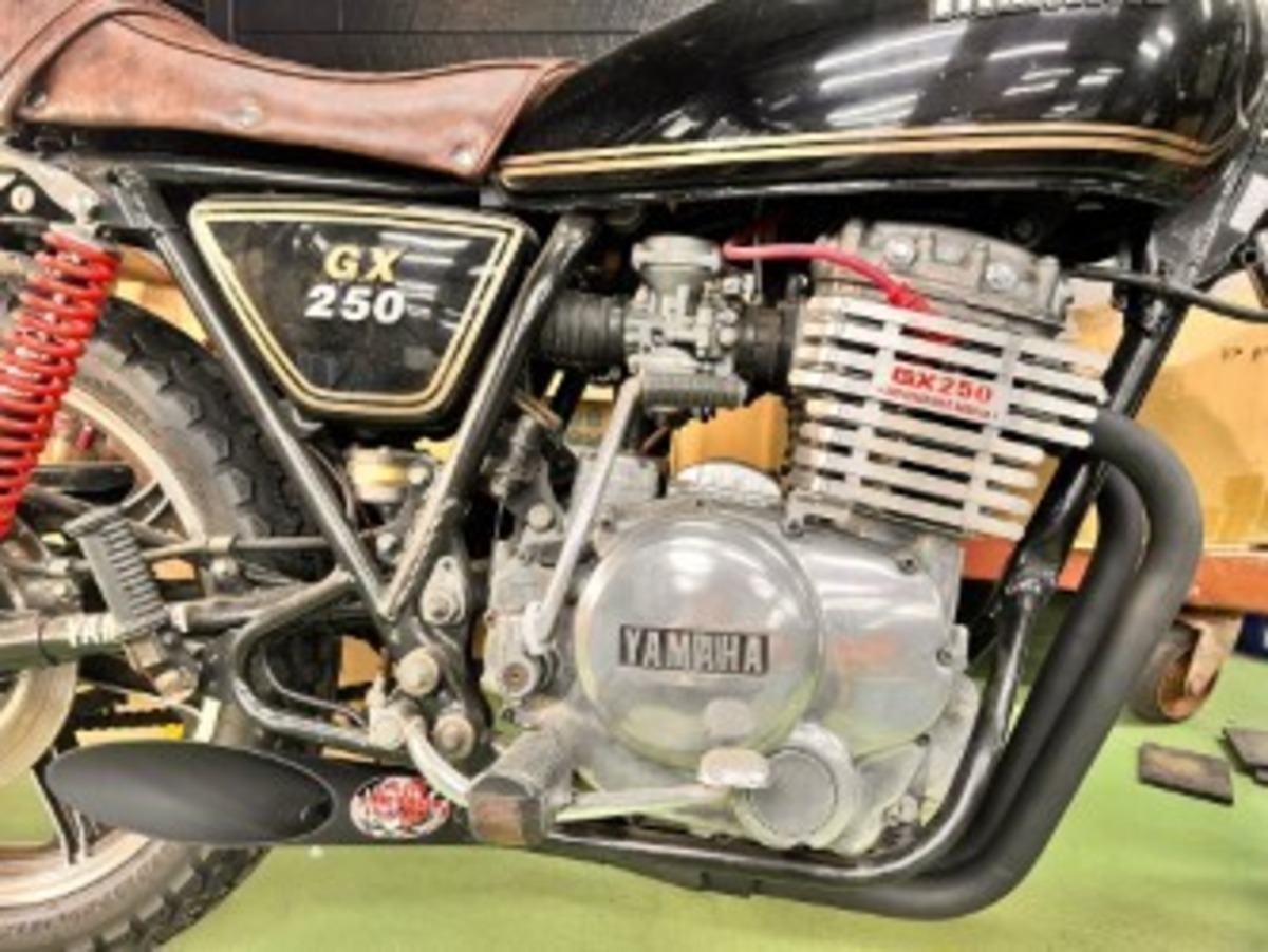GX250用 イノカン3 オリジナル マフラー GX用25イノカン(ブラック 