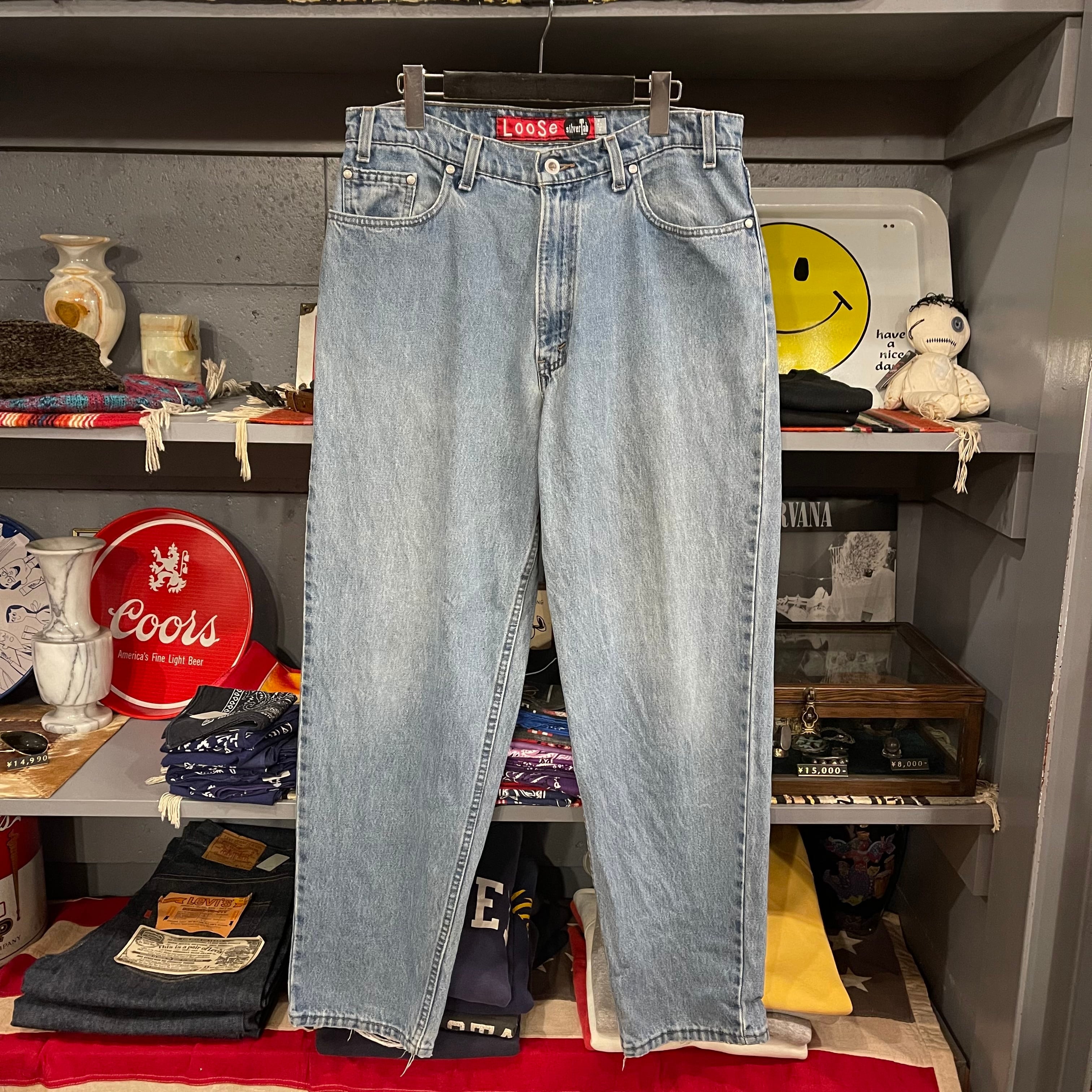 90s Levis Silver Tab LOOSE Baggy Denim Pants | VOSTOK