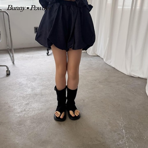 [Bunny Powder] (Planning) Denim Balloon Skirt (2XL/3XL/4XL) / [버니파우더] 기획)데님벌룬스커트 (2XL/3XL/4XL)