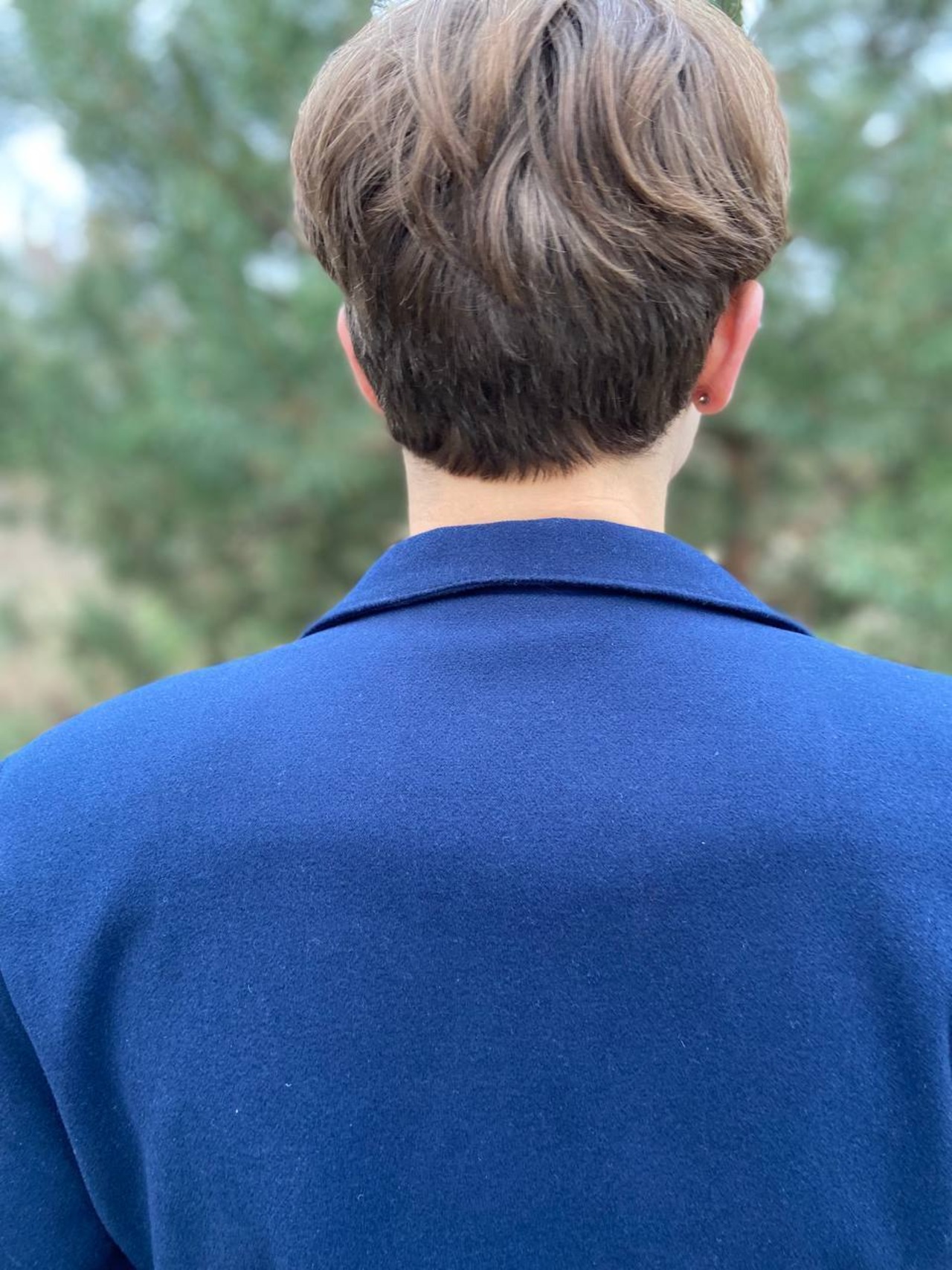 ウクライナ産カシミヤ手刺繍コート - 5